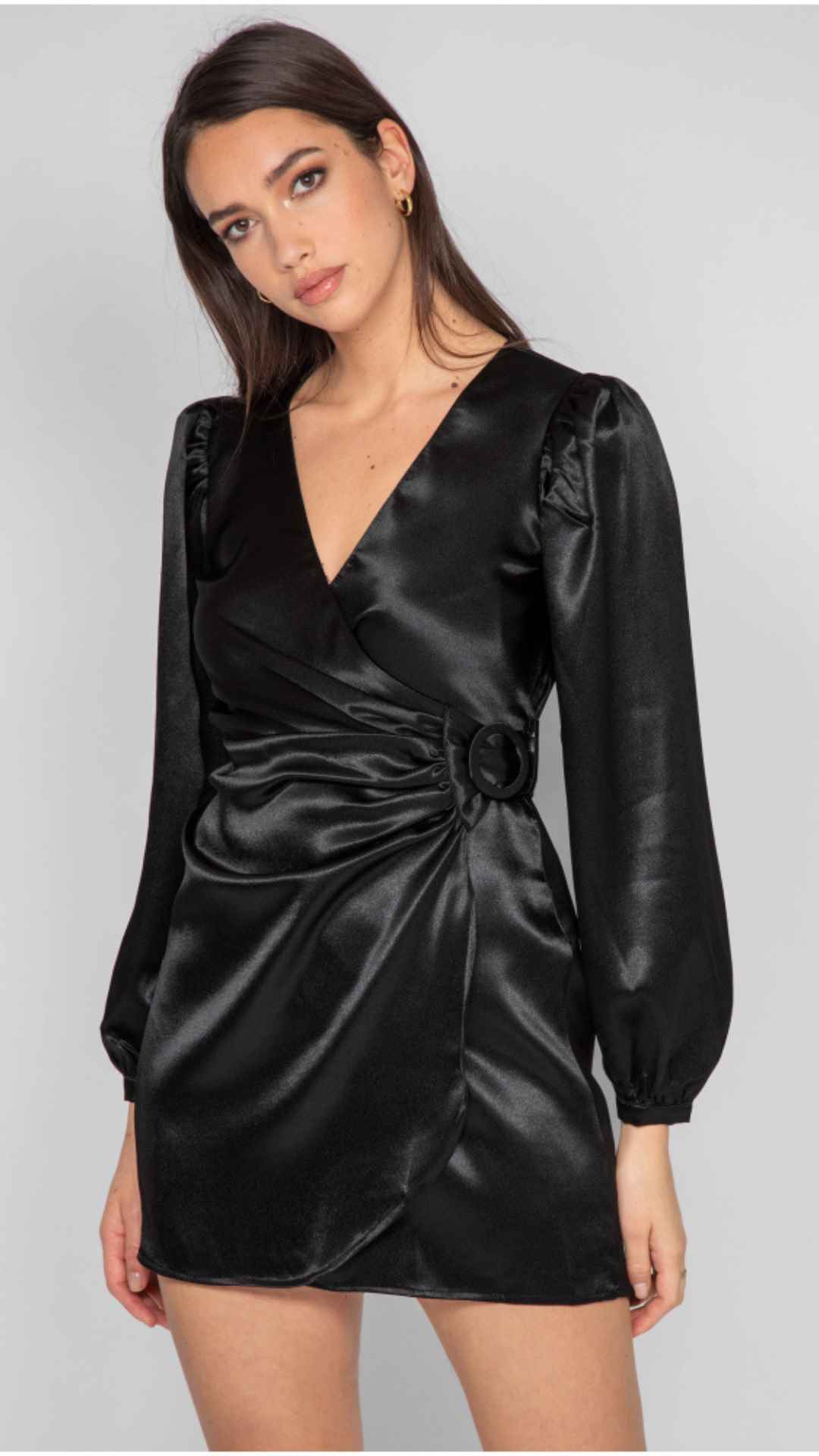 Vestido de satén