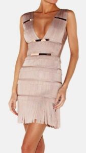 Vestidos con flecos