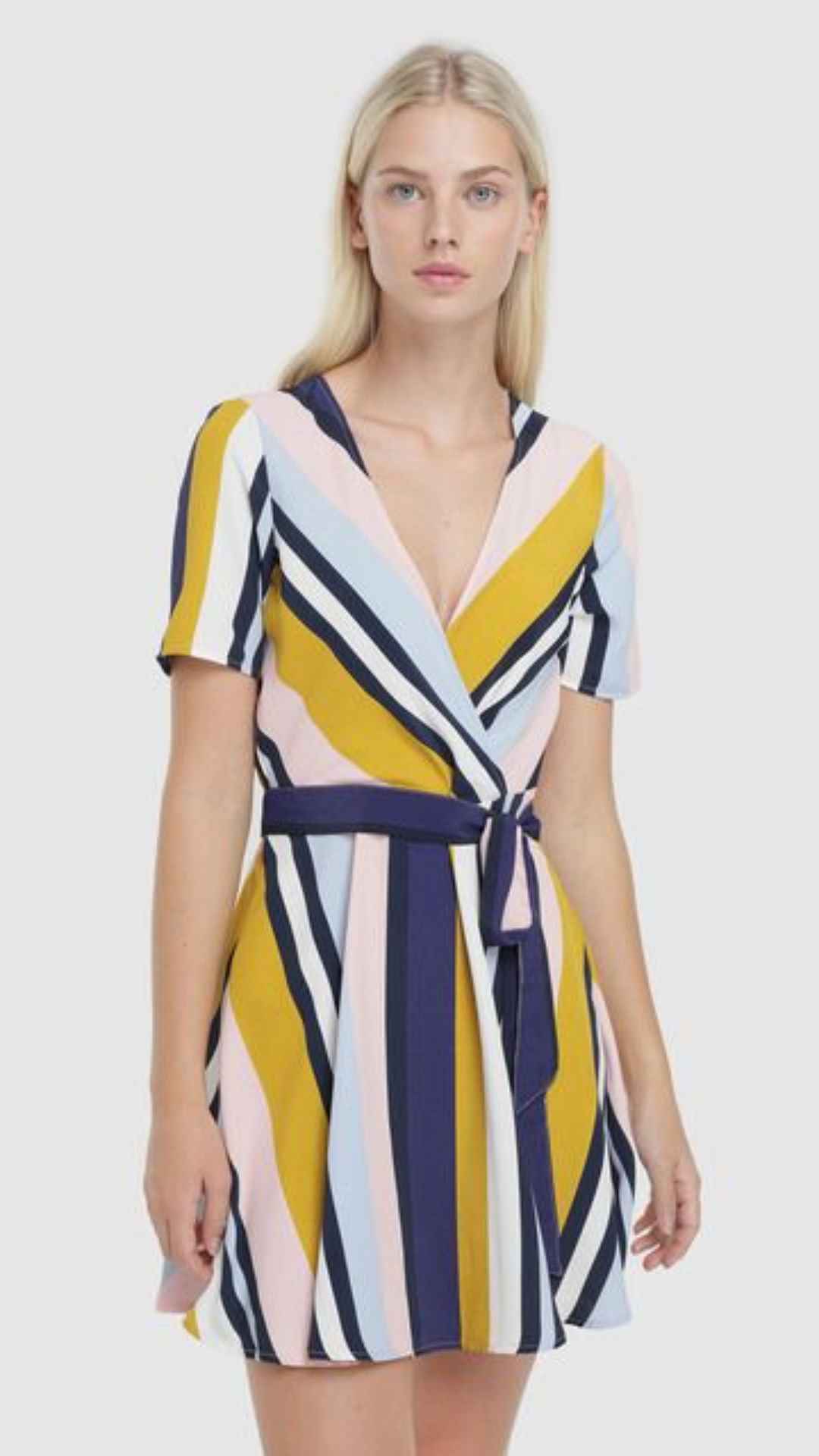 Vestido cruzado