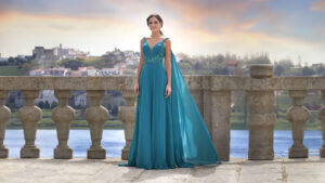 Vestido de corte imperio