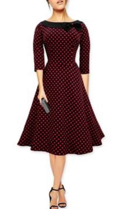 Vestido de estilo retro