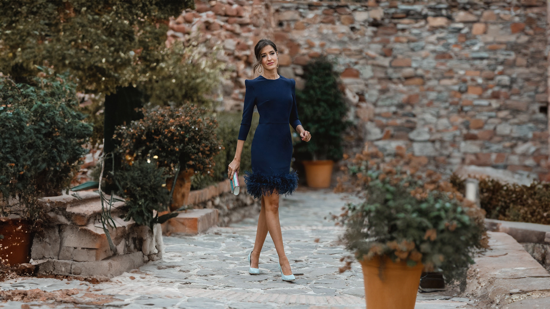 Vestido de Cóctel Negro