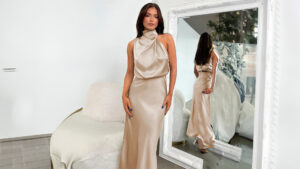 Vestido de Seda
