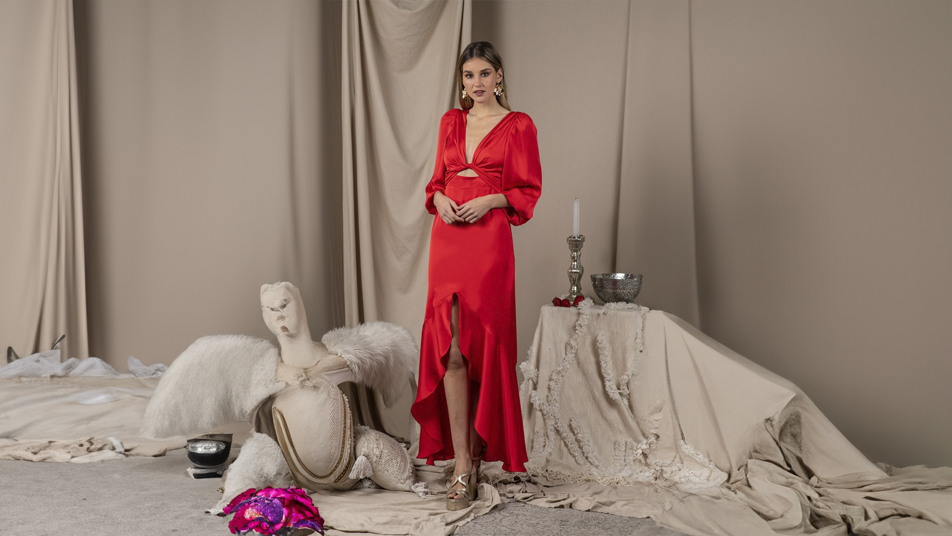 Vestido de Seda