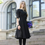Vestido de Cóctel Negro