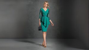 Vestido de Crepé