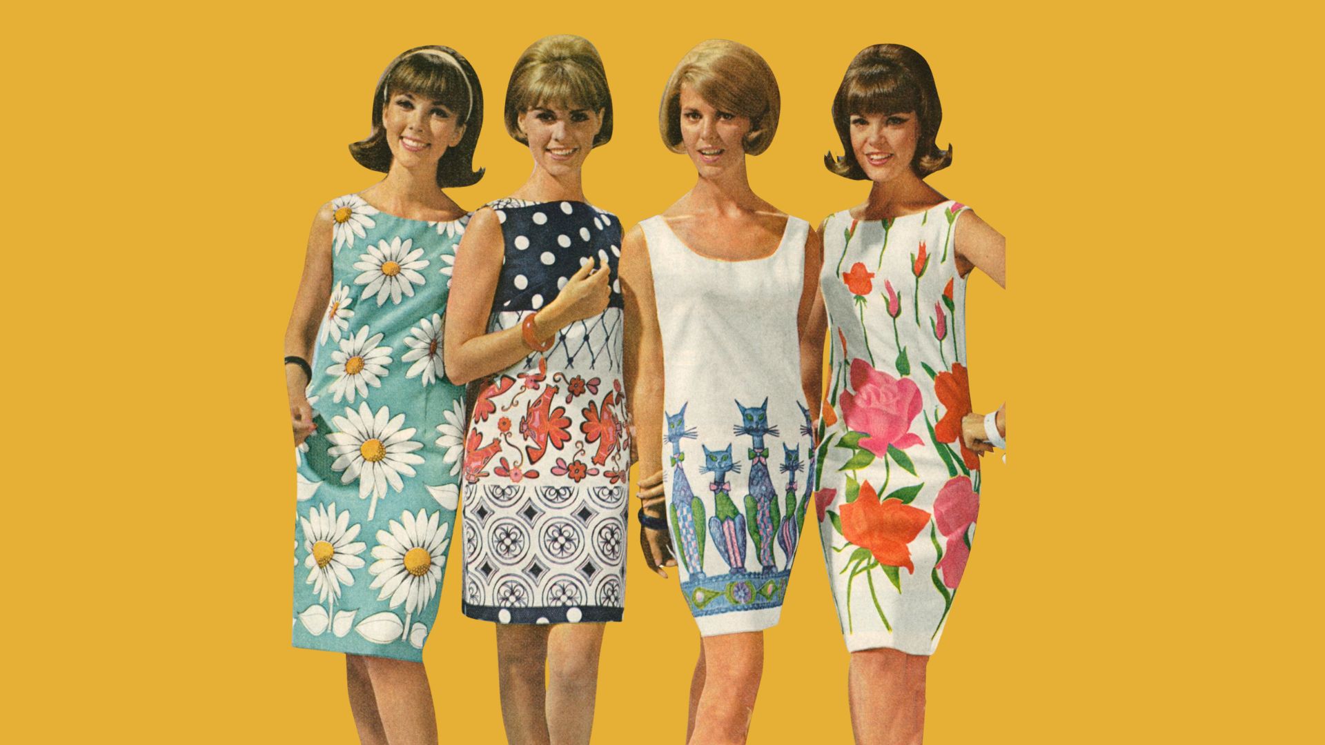 Vestido de los 60
